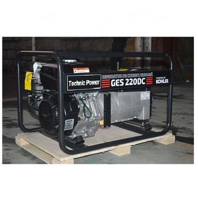 Portable Generator Supply 170A 200A Gasoline 220A Diesel Engine Electric Power Trolley Type Max Dual Duty Welder Generator