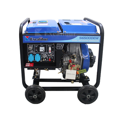 Welding Function Excalibur 8500DEW Weld Generating Machine Diesel Engine 192FE Head Start